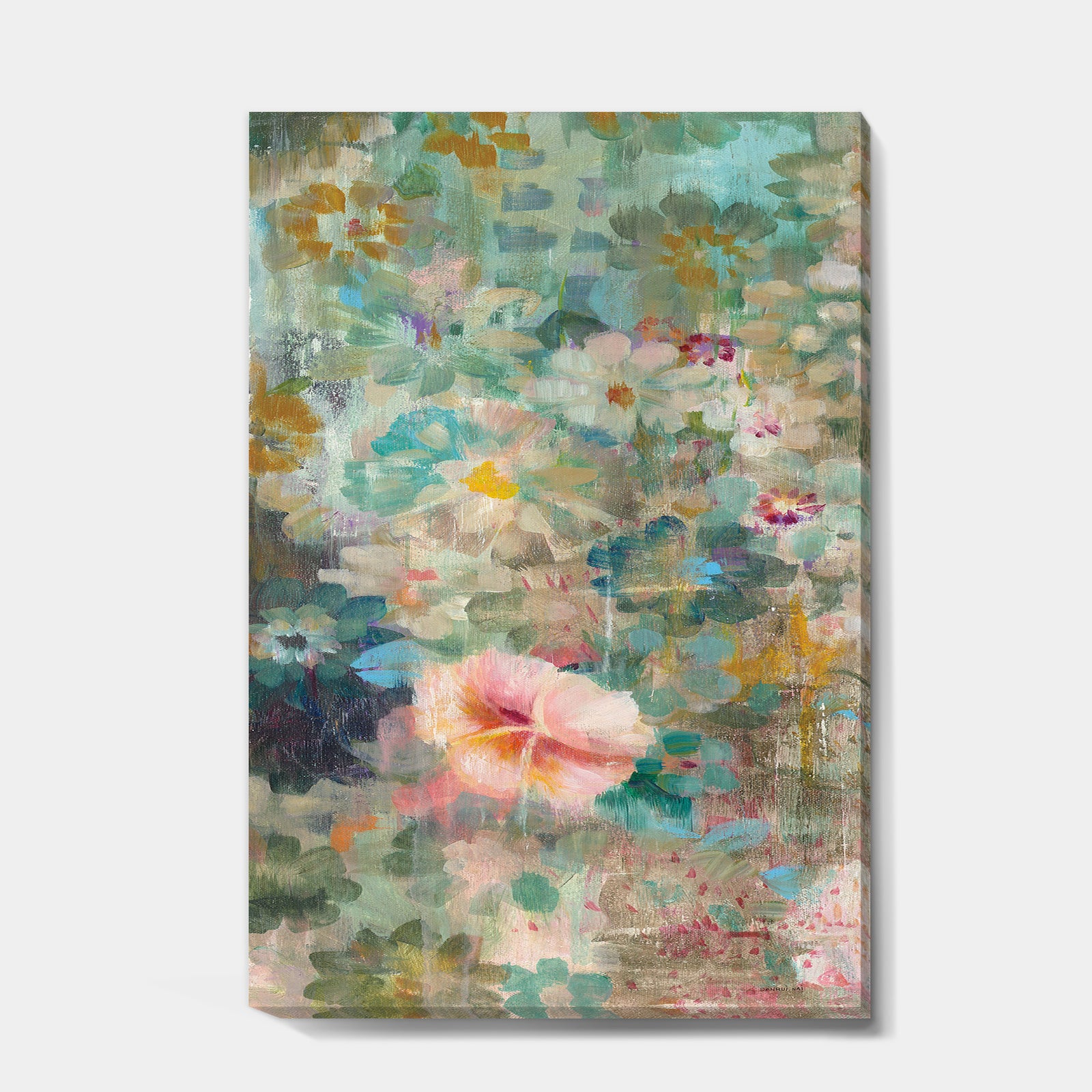 Flower Shower II - Premium Canvas Wall Art