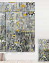 Glam Gold Reflection - Modern & Transitional Canvas Art