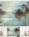 Vue from Lase House - Lake House Premium Canvas Wall Art