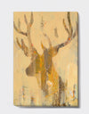 Golden Deer II - Modern Farmhouse Canvas Artwork