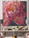 Vivid Pink Peonies I - Shabby Chic Gallery-wrapped Canvas