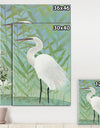 heron by the Shore II - Modern Farmhouse Canvas Artwork