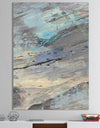Rock Teal Panel I - Modern & Contemporary Premium Canvas Wall Art