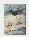 Rock Teal Panel II - Modern & Contemporary Gallery-wrapped Canvas
