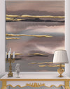 Glamorous Morning Fog I - Modern Glam Canvas Art