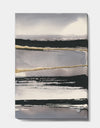 Glamorous Morning Fog III - Modern Glam Gallery-wrapped Canvas