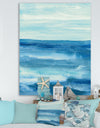 Lost in Blue Panel - Nautical & Coastal Gallery-wrapped Canvas