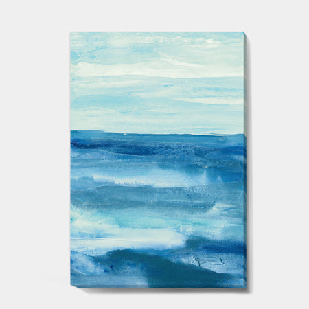 Lost in Blue Panel - Nautical & Coastal Gallery-wrapped Canvas