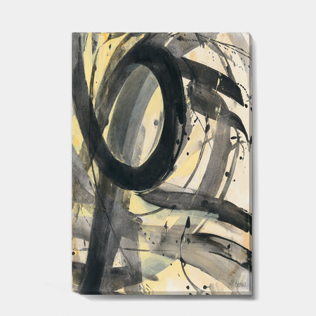 Minimalistic Roller IV - Mid-Century Modern Premium Canvas Wall Art