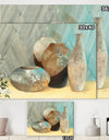 Still Life of Vase Bottle - Traditional Canvas Artwork