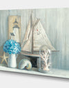 Summer Nautical House - Nautical & Coastal Canvas Art