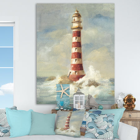 Ocean Lighthouse - Premium Canvas Wall Art