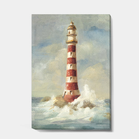Ocean Lighthouse - Premium Canvas Wall Art