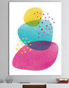 Minimal Spots Balance IV - Contemporary Canvas Art