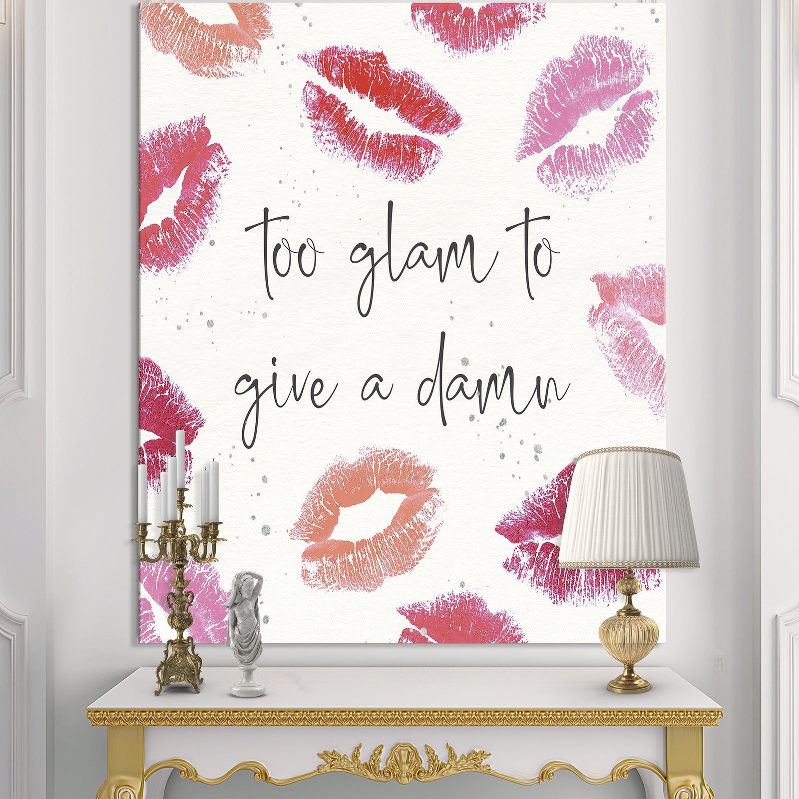 Glam Chic Accents VII - Fashion Canvas Art