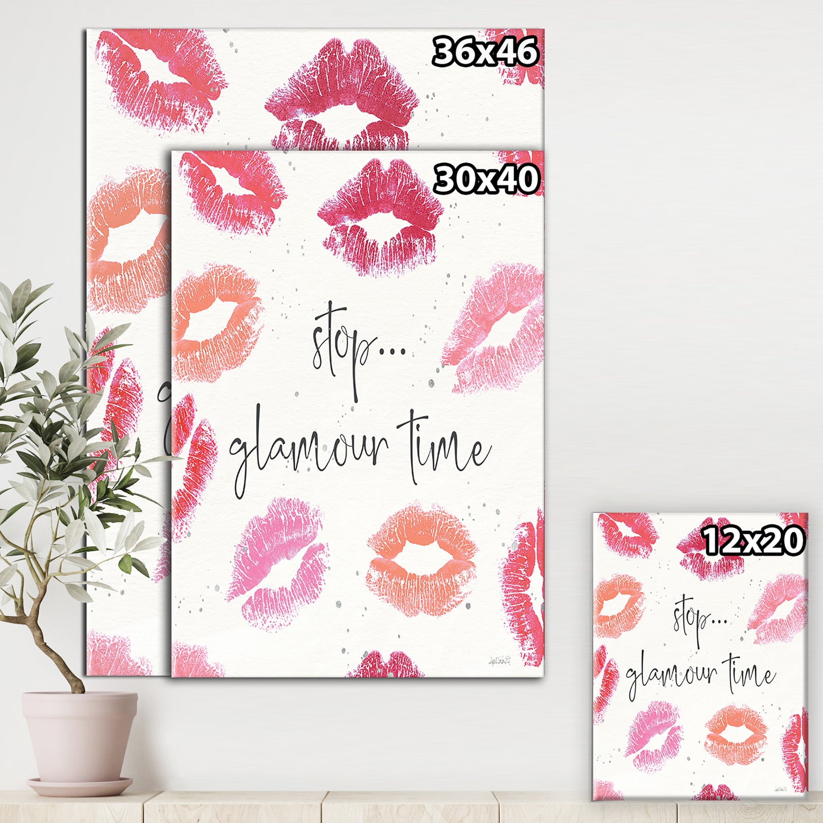 Chic Accents VI - Fashion Premium Canvas Wall Art