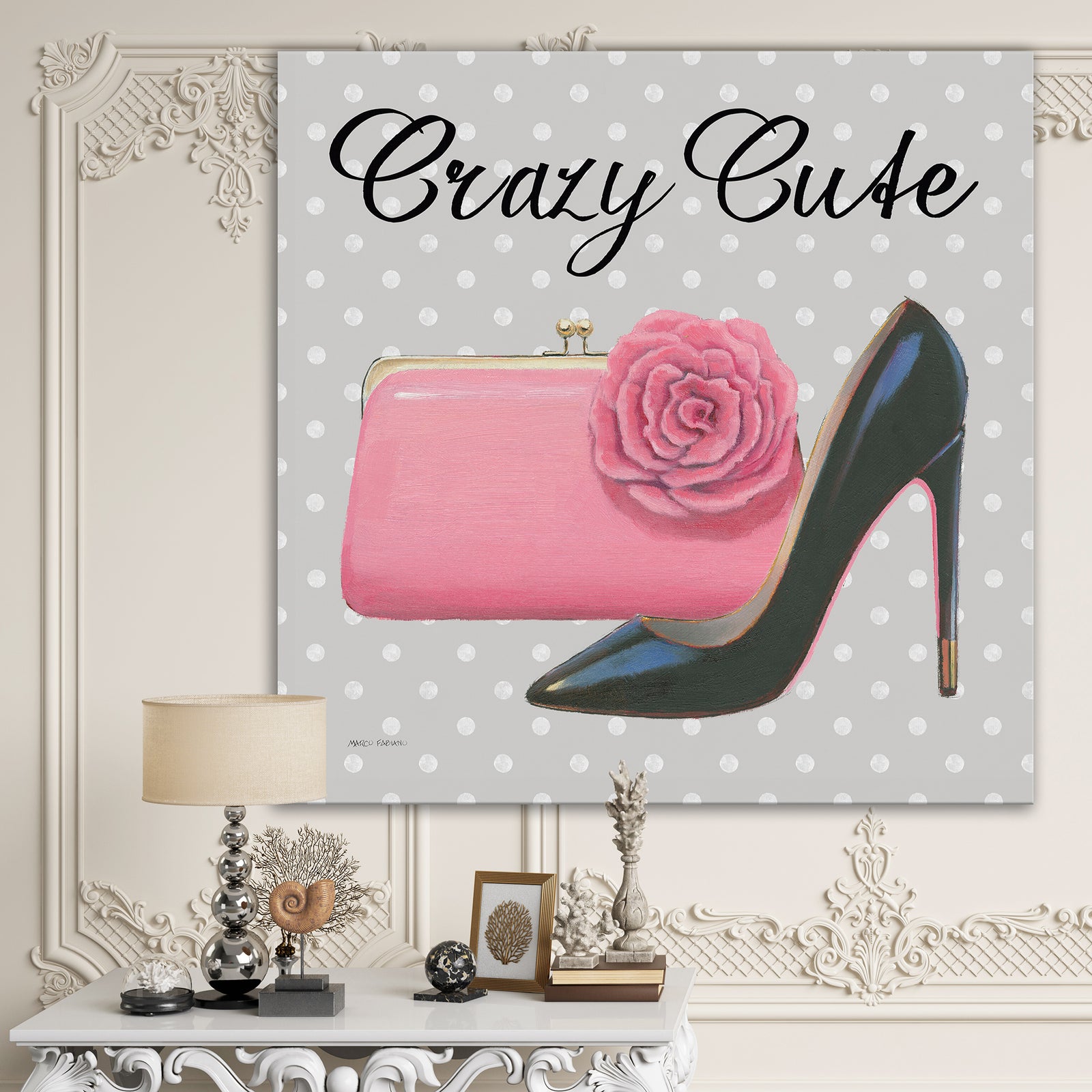 Glam fashion High Heels I - Fashion Canvas Art