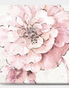 Indigold Shabby Peonies Pink - Farmhouse Gallery-wrapped Canvas