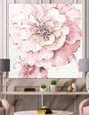 Indigold Shabby Peonies Pink - Farmhouse Gallery-wrapped Canvas