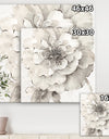 Indigold Grey Peonies I - Farmhouse Premium Canvas Wall Art