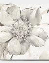 Silver Orchid 'Indigold Grey Peonies III - Farmhouse Canvas Artwork