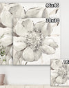 Silver Orchid 'Indigold Grey Peonies III - Farmhouse Canvas Artwork