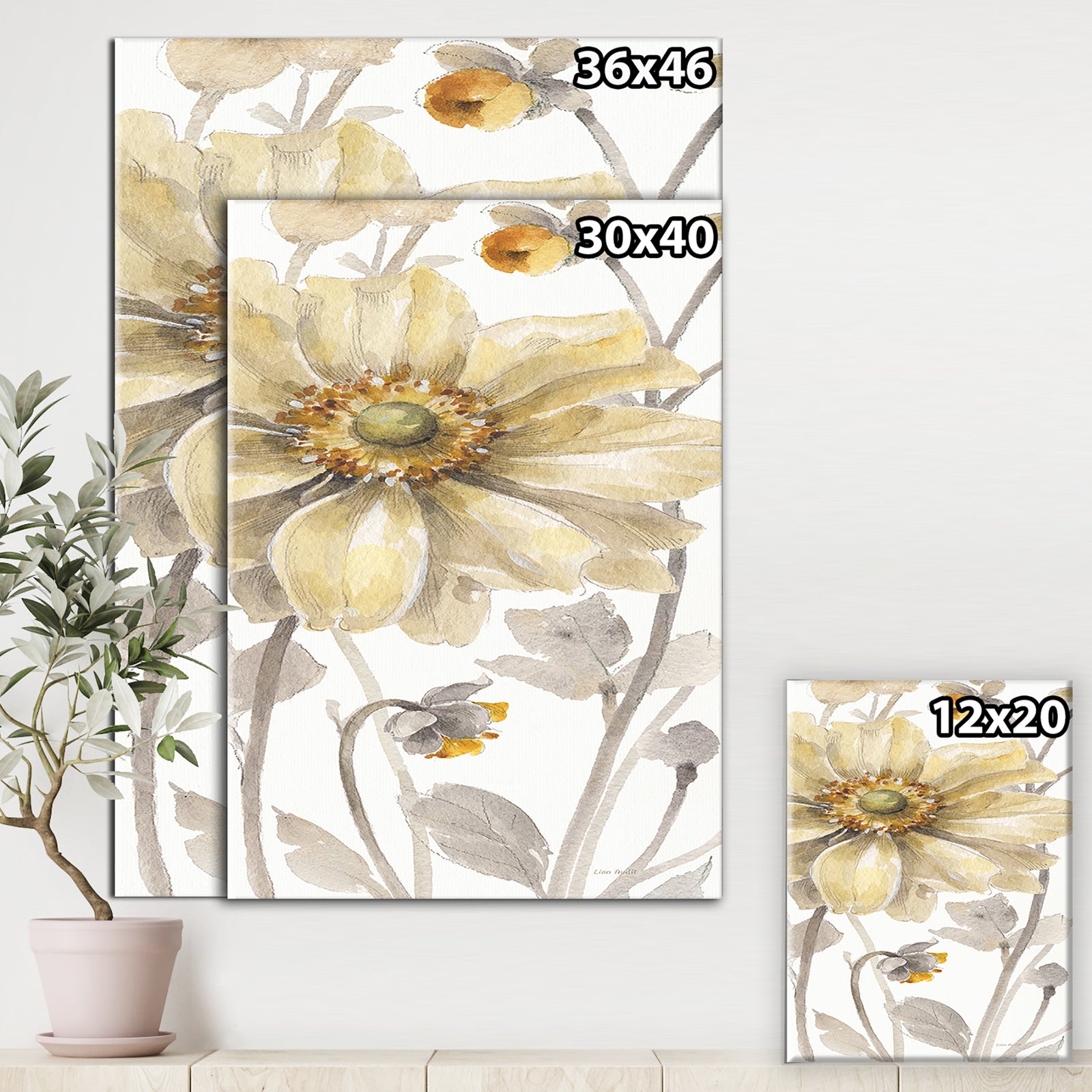 Fields of Gold IV - Farmhouse Gallery-wrapped Canvas