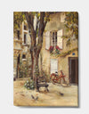 Provence French Village I - French Country Canvas Artwork