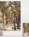 Provence French Village II - French Country Canvas Art