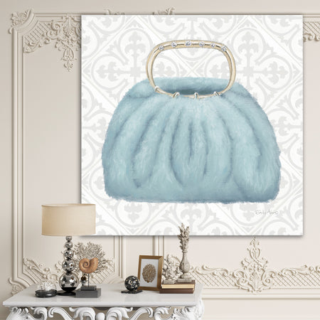 Glam cosmetics Blue Bag - Posh & Luxe Canvas Artwork