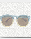 Glam cosmetics Blue Sun Glasses - Posh & Luxe Premium Canvas Wall Art