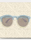 Glam cosmetics Blue Sun Glasses - Posh & Luxe Canvas Artwork