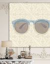 Glam cosmetics Blue Sun Glasses - Posh & Luxe Canvas Artwork