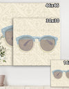 Glam cosmetics Blue Sun Glasses - Posh & Luxe Canvas Artwork