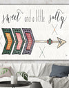 sweet and a little guilty Boho Arrow II - Bohemian & Eclectic Premium Canvas Wall Art