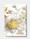 Fields of Gold Watercolor Flower III - Cabin & Lodge Canvas Art