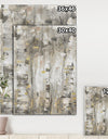 The Modern Grey Forest II - Farmhouse Canvas Artwork