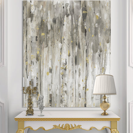 The Modern Grey Forest III - Farmhouse Canvas Art