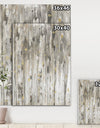 The Modern Grey Forest III - Farmhouse Canvas Art