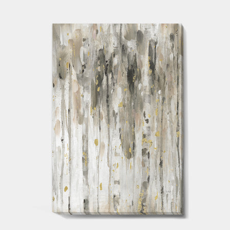The Modern Grey Forest IV - Farmhouse Premium Canvas Wall Art