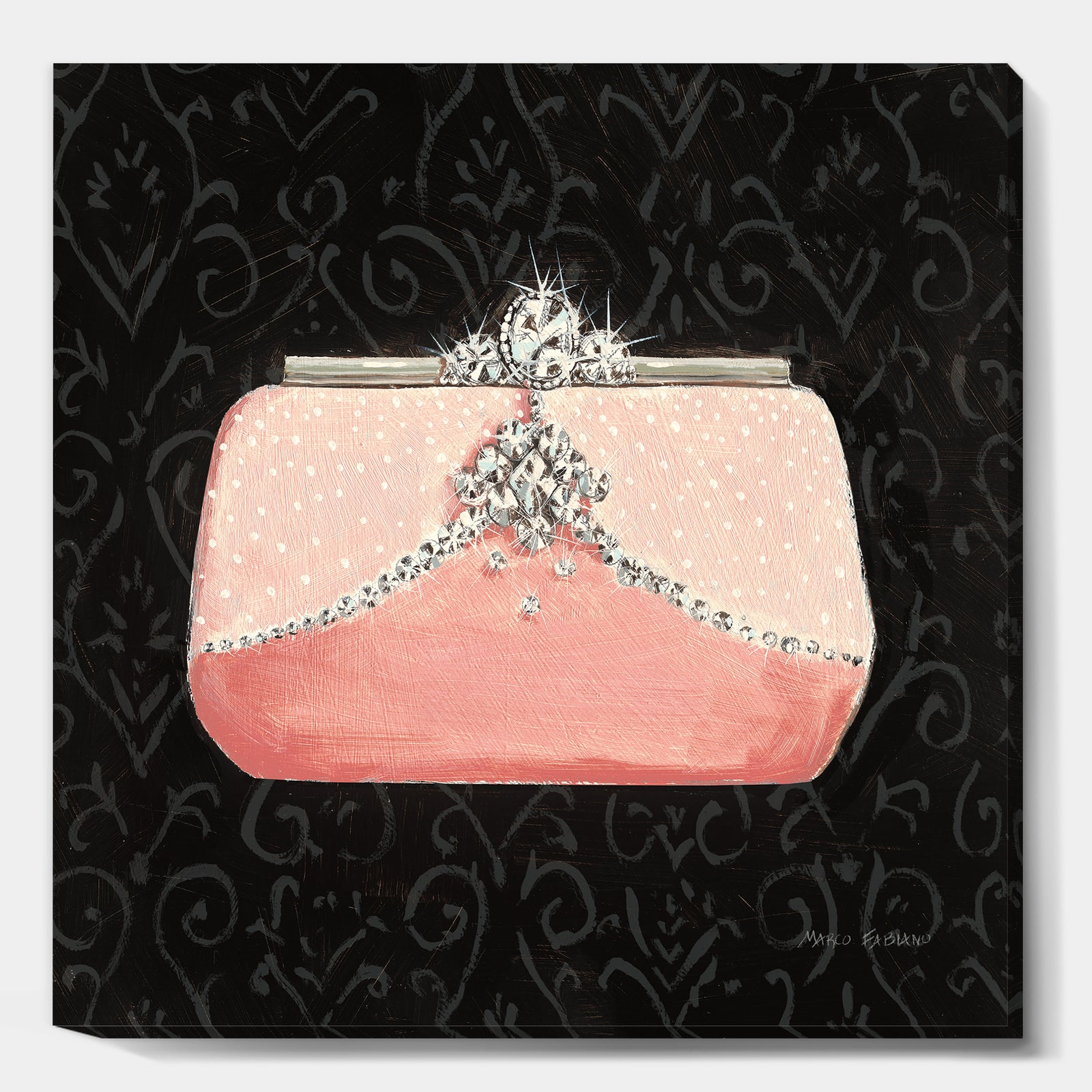 Glam & Fashion Parfum Boudoir II - Posh & Luxe Canvas Artwork