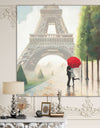 Paris Romance Couples - Romantic French Country Canvas Art