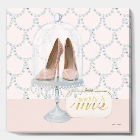 Fashion and Glam Shoes I - Posh & Luxe Canvas Art