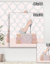 Fashion and Glam Shoes II - Posh & Luxe Premium Canvas Wall Art