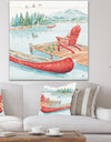 Lake Moments IV - Lake House Gallery-wrapped Canvas