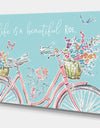 Sparrow Spring III Crop - Traditional Canvas Artwork
