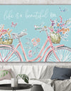 Sparrow Spring III Crop - Traditional Canvas Artwork