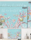 Sparrow Spring III Crop - Traditional Canvas Artwork