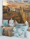 Dunes Sunset - Nautical & Coastal Gallery-wrapped Canvas