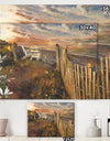 Dunes Sunset - Nautical & Coastal Gallery-wrapped Canvas